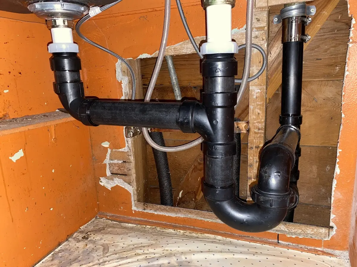 Professional Repiping Services equipment and tools on the job in Eustis